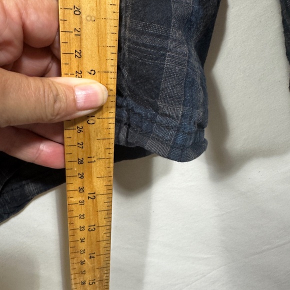 Gotcha Shorts Mens Size 38 Gray Plaid 100% Cotton Golf Hiking Pockets - Picture 8 of 10